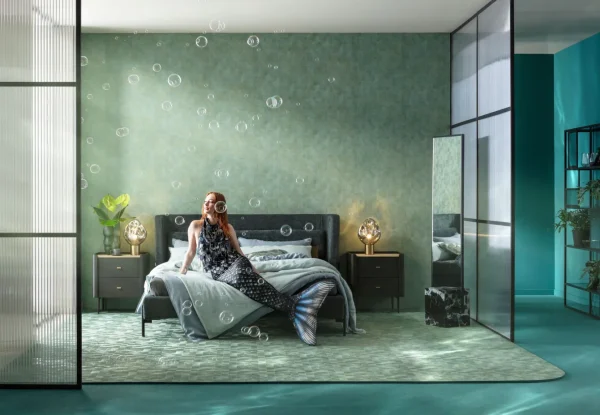 Specchio da terra Hulda Nero 46x180cm - KARE
