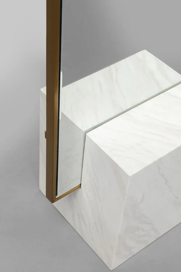 Specchio da terra Hulda Ottone 46x180cm - KARE