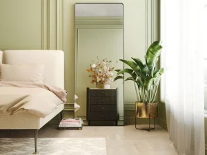 Specchio Ombra MO Soft nero 80x200cm - KARE