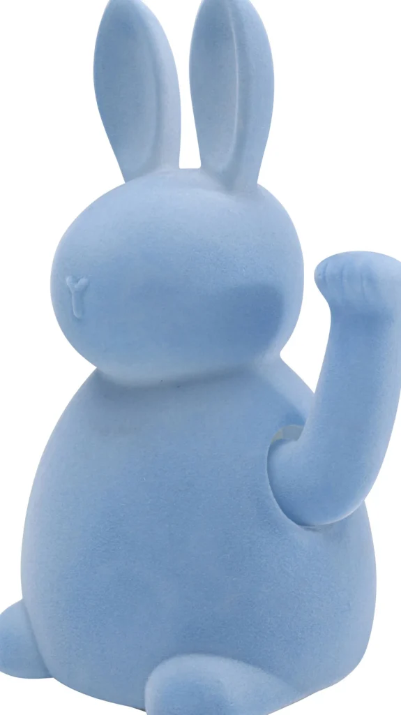 Statuetta decorativa Ciao Coniglietto Blu 20 cm - KARE