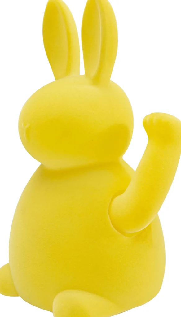 Statuetta decorativa Ciao Coniglietto Giallo 20 cm - KARE