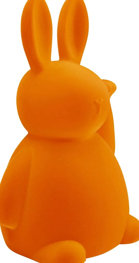 Statuetta decorativa Ciao Coniglietto Arancione 20 cm - KARE