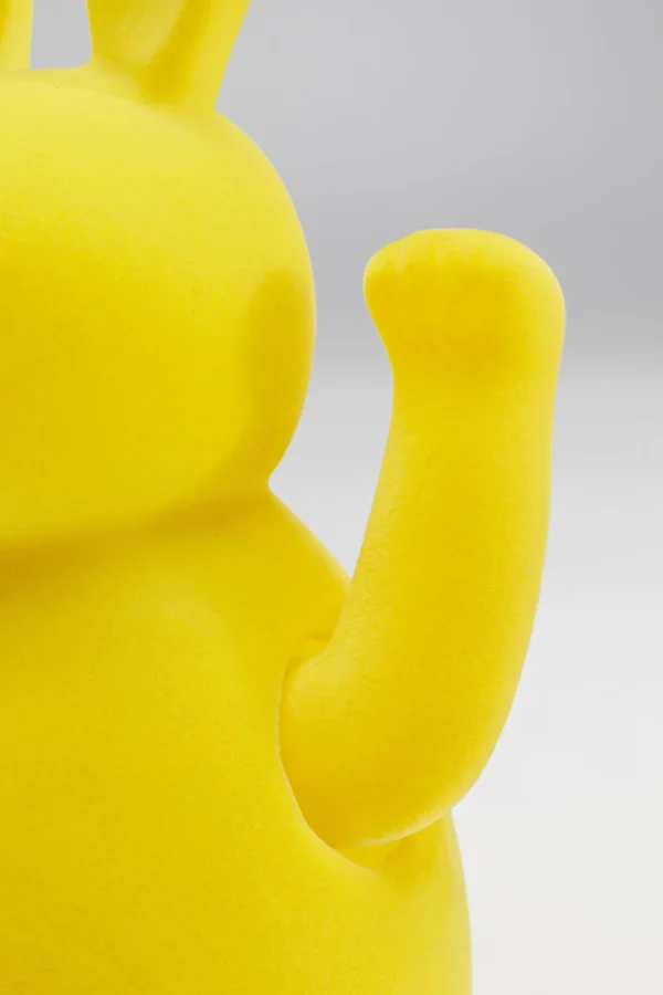Statuetta decorativa Ciao Coniglietto Giallo 20 cm - KARE
