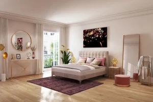 Tappeto Gianna rosso vino 170x240cm - KARE