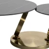 Tavolino Beverly Gold 132x80cm - KARE