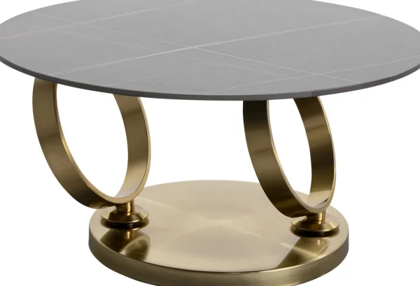 Tavolino Beverly Gold 132x80cm - KARE