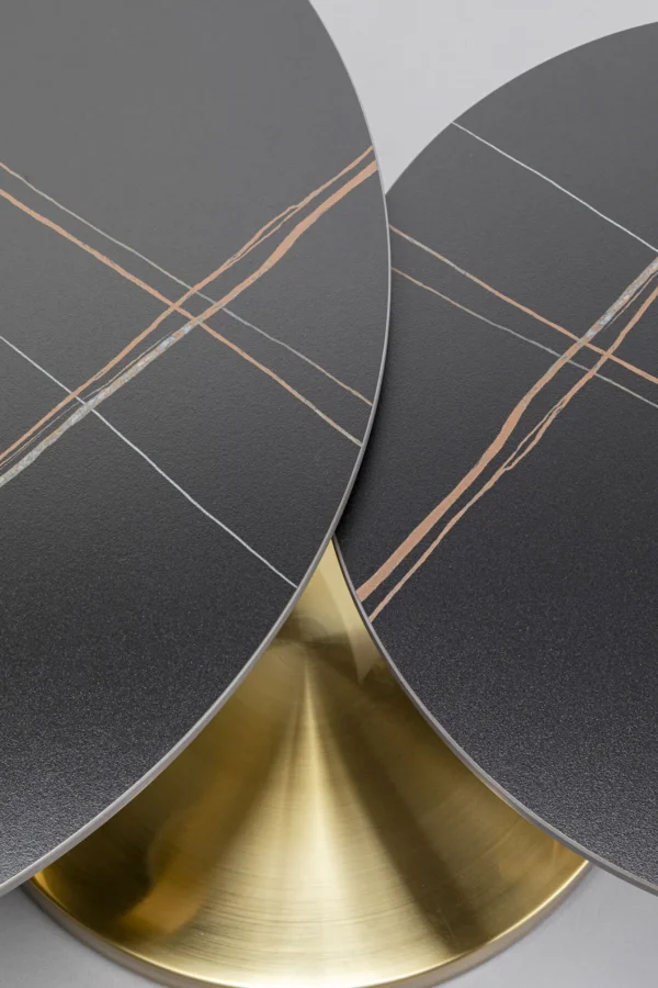 Tavolino Beverly Gold 132x80cm - KARE