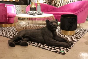 Tavolino da caffè Cesta marmo-oro 100 cm - KARE