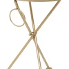Tavolino da caffè Clack Mosaic marrone Ø35cm - KARE