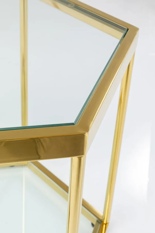 Tavolino Da Caffè Comb Oro 45cm - KARE