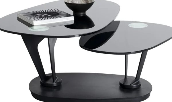 Tavolino da caffè Franklin nero 150x58cm - KARE