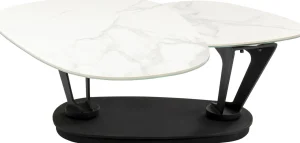 Tavolino da caffè Franklin bianco 150x58cm - KARE