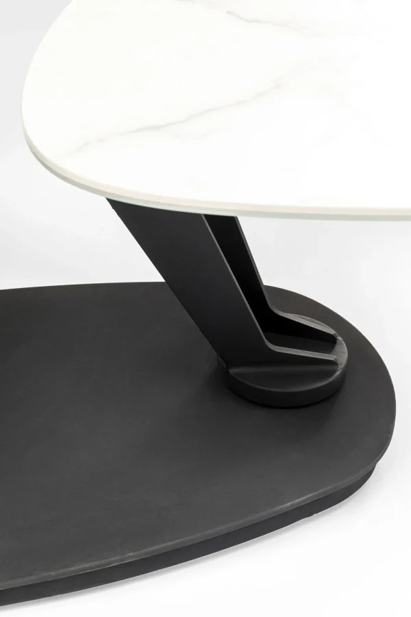 Tavolino da caffè Franklin bianco 150x58cm - KARE