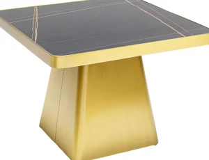 Tavolino da caffè Miler oro 80x80cm - KARE