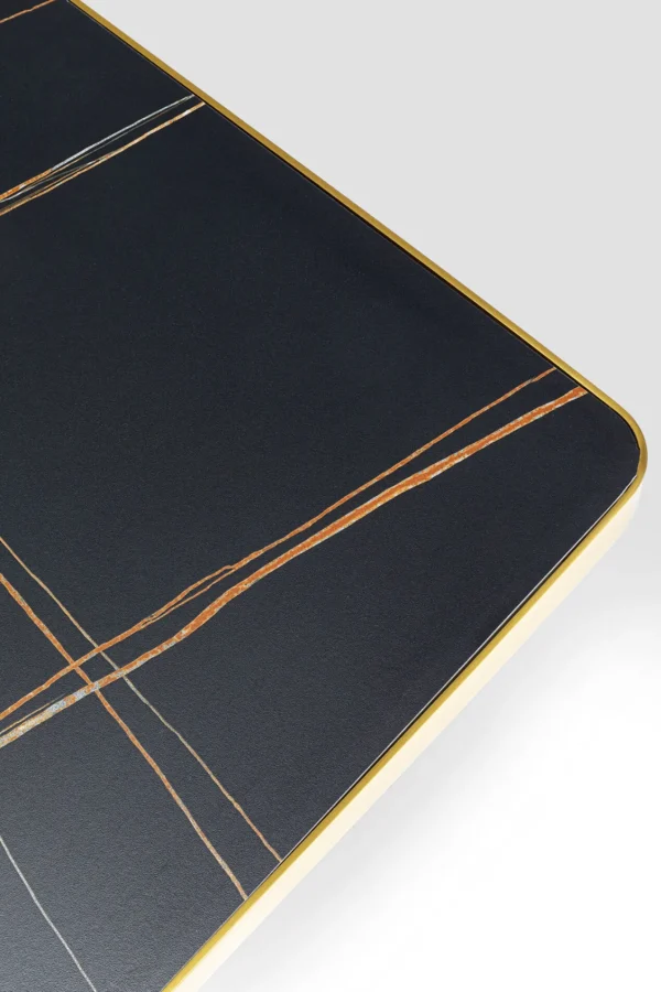 Tavolino da caffè Miler oro 80x80cm - KARE