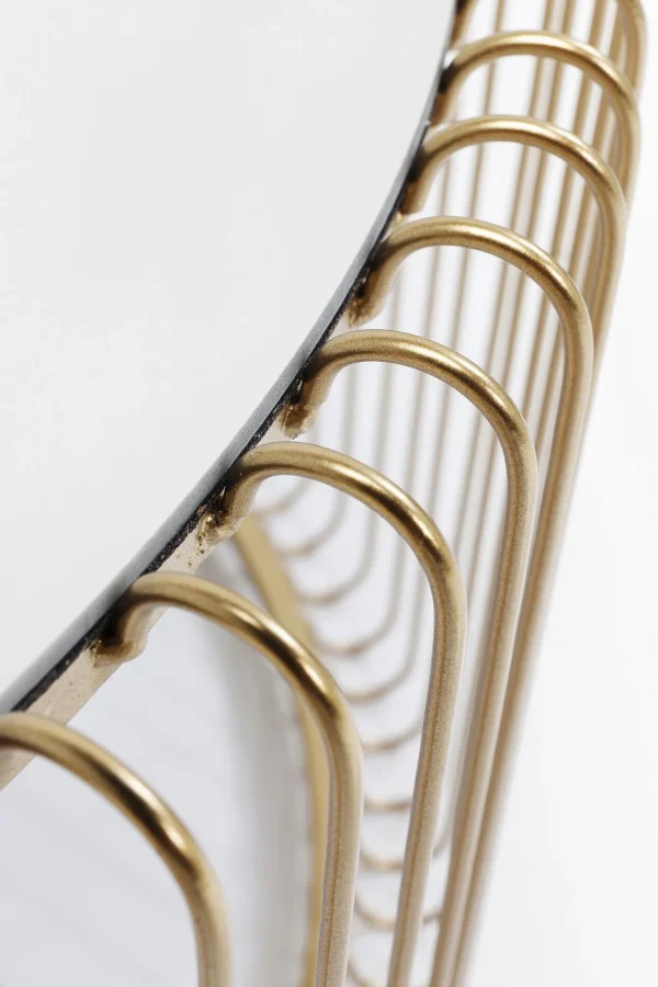 TAVOLINO DA CAFFÈ WIRE OTTONE (2/SET) - KARE