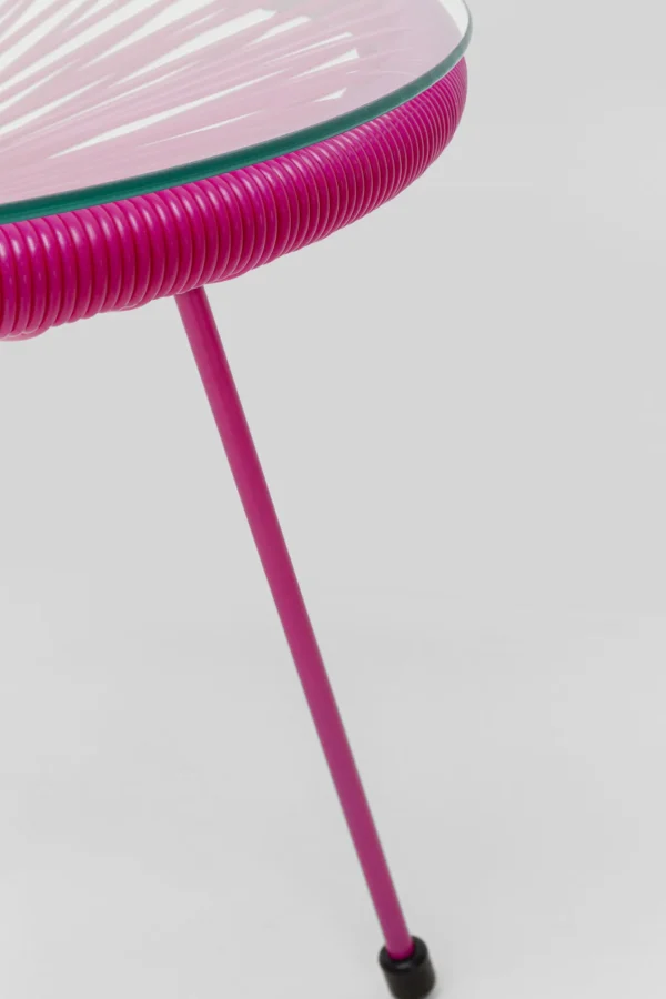 Tavolino d'appoggio Acapulco Mono rosa - KARE