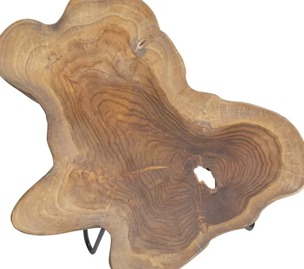 Tavolino D'appoggio Aspen Nature 50x50cm - KARE