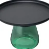 Tavolino d'appoggio Bottiglia verde Ø 60cm - KARE