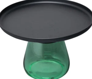 Tavolino d'appoggio Bottiglia verde Ø 60cm - KARE