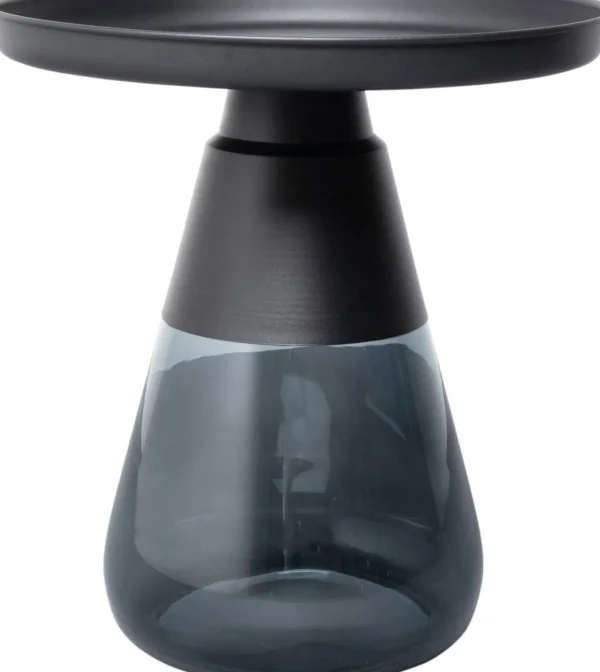 Tavolino d'appoggio Bottiglia Smoke Ø 50cm - KARE