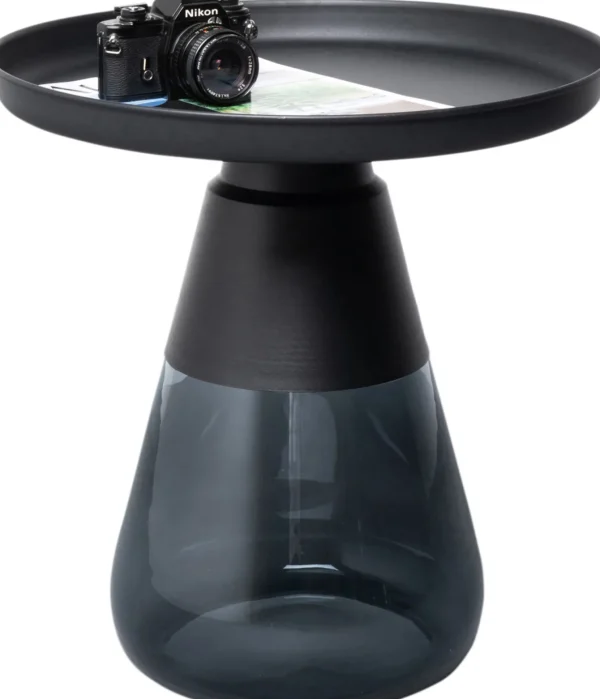 Tavolino d'appoggio Bottiglia Smoke Ø 50cm - KARE