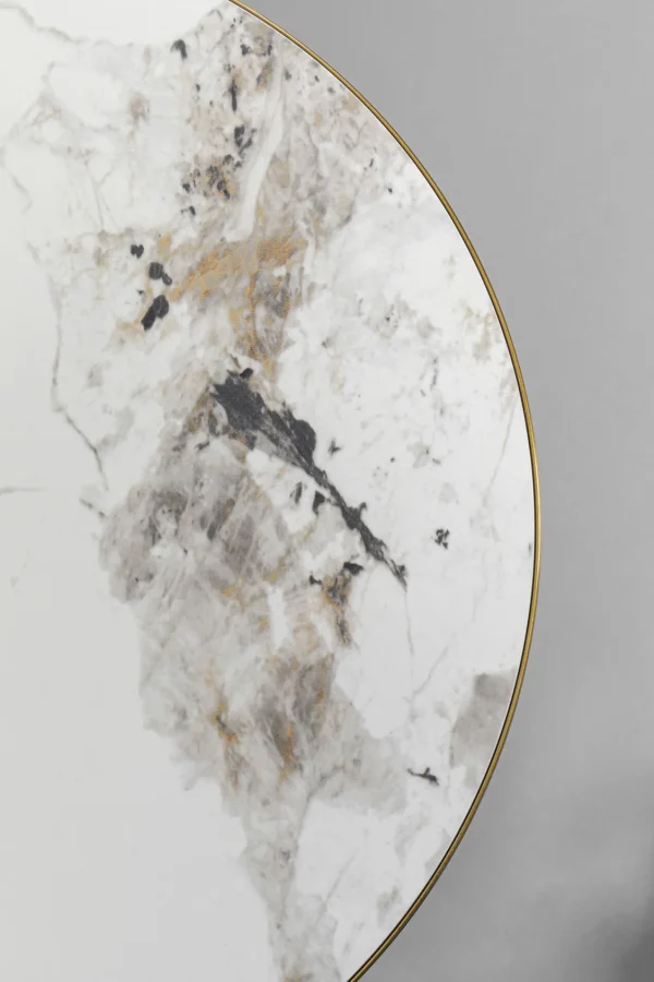 Tavolino d'appoggio Cono Ceramica Ø50cm - KARE