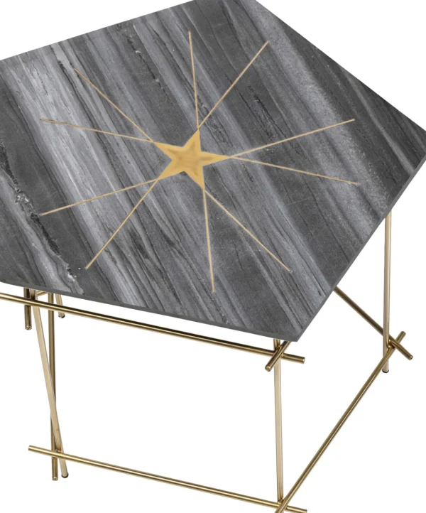 Tavolino d'appoggio Mystic Pentagon grande - KARE