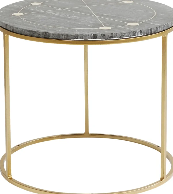 TAVOLINO D'APPOGGIO MYSTIC ROUND PICCOLO (2/SET) Ø - KARE
