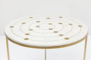 TAVOLINO D'APPOGGIO MYSTIC ROUND PICCOLO (2/SET) Ø - KARE