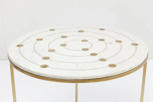 TAVOLINO D'APPOGGIO MYSTIC ROUND PICCOLO (2/SET) Ø - KARE
