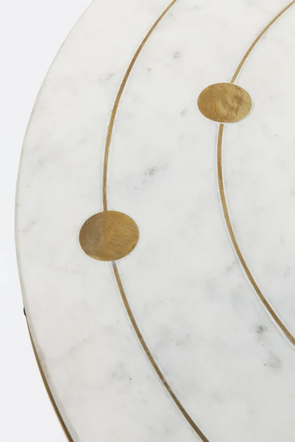 TAVOLINO D'APPOGGIO MYSTIC ROUND PICCOLO (2/SET) Ø - KARE