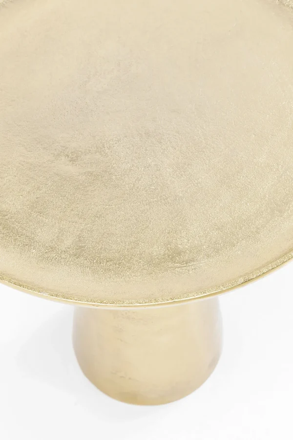 Tavolino D'appoggio Plateau Uno Ottone Ø45cm - KARE