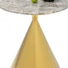 Tavolino Rita Gold Ø50cm - KARE
