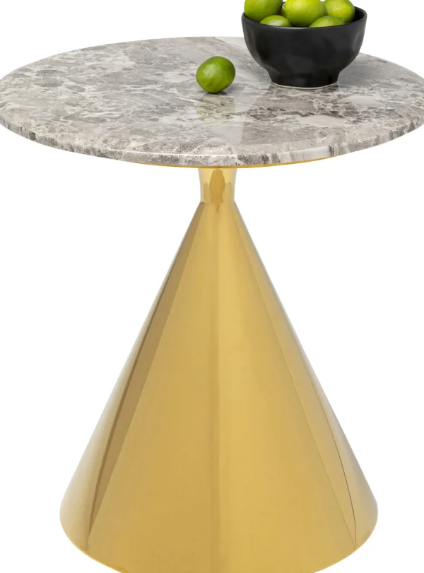 Tavolino Rita Gold Ø50cm - KARE