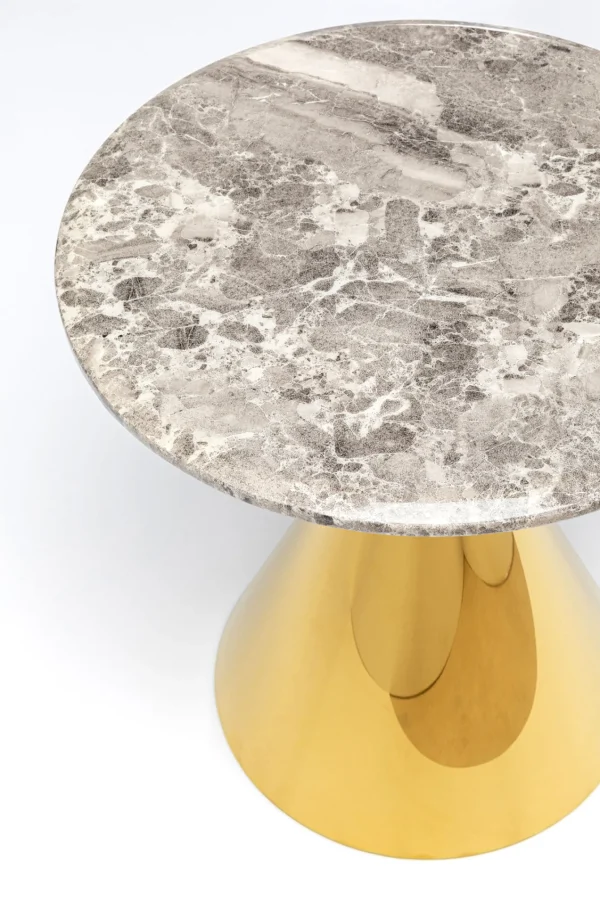 Tavolino Rita Gold Ø50cm - KARE