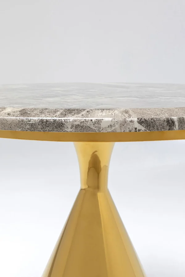 Tavolino Rita Gold Ø50cm - KARE