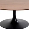 Tavolino Schickeria Walnuss nero Ø110cm - KARE