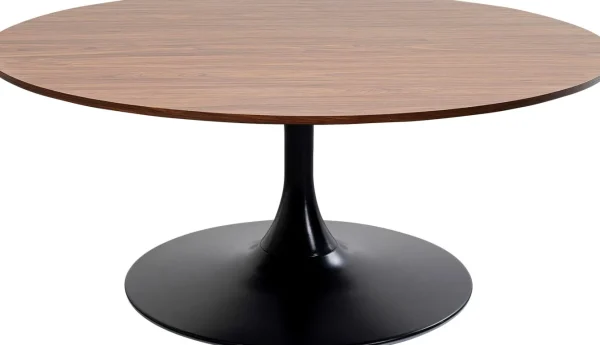 Tavolino Schickeria Walnuss nero Ø110cm - KARE