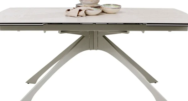 Tavolo allungabile Lana Greige 180(40+40)x90cm - KARE