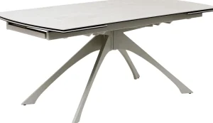 Tavolo allungabile Lana Greige 180(40+40)x90cm - KARE