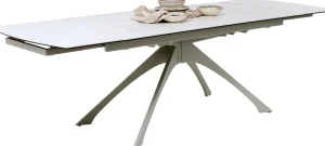 Tavolo allungabile Lana Greige 180(40+40)x90cm - KARE