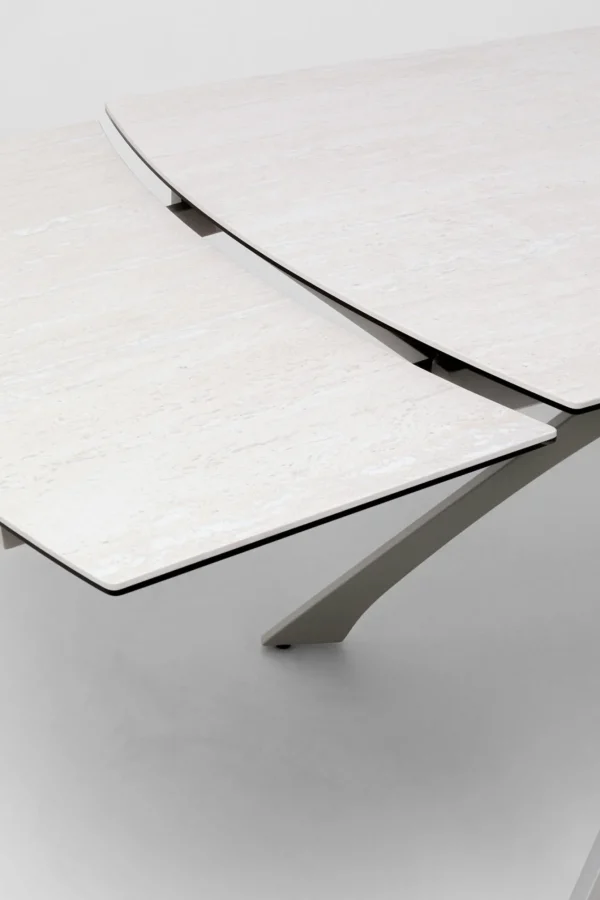 Tavolo allungabile Lana Greige 180(40+40)x90cm - KARE