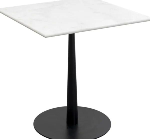 Tavolo bistrot Capri Bianco 70x70cm - KARE