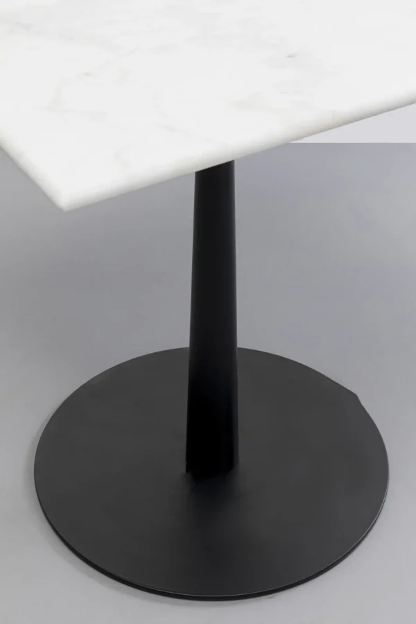 Tavolo bistrot Capri Bianco 70x70cm - KARE