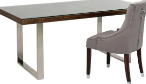 Tavolo Conley Cromato 180x90cm - KARE