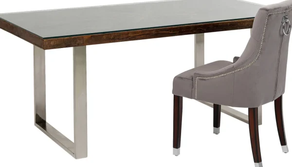 Tavolo Conley Cromato 180x90cm - KARE