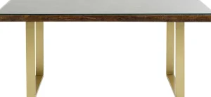 Tavolo Conley ottone 160x80 cm - KARE