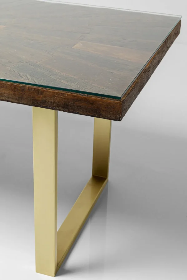 Tavolo Conley Ottone 180x90cm - KARE