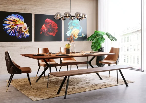 Tavolo Downtown noce 220x100cm - KARE